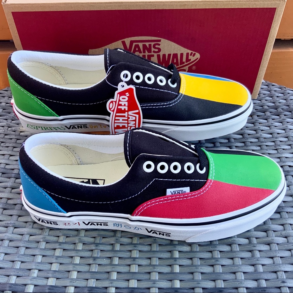 Vans Era Spirit Multicolor Low Top Sneaker